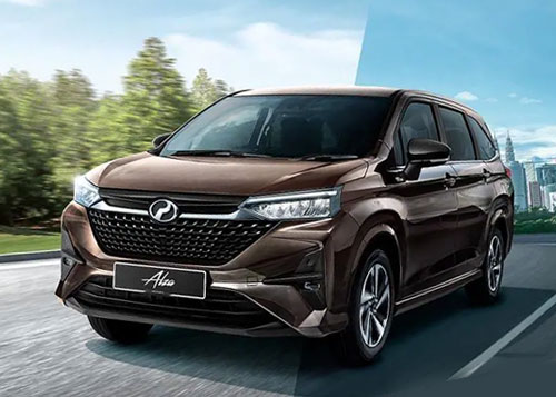 kereta sewa kuching alza baru